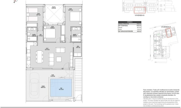 Obra nueva - Bungalow -
Pilar de la Horadada - pueblo