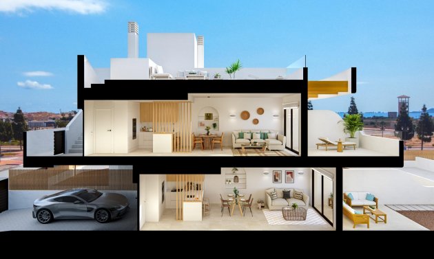 New Build - Bungalow -
Los Alcázares - Serena Golf