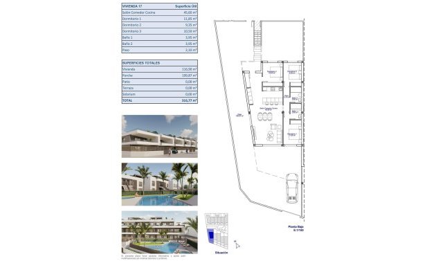 Obra nueva - Bungalow -
Pilar de la Horadada - pueblo