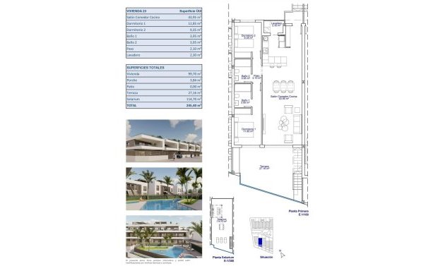 Obra nueva - Bungalow -
Pilar de la Horadada - pueblo