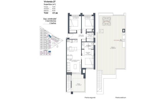 New Build - Apartment -
Los Alcázares - Serena Golf
