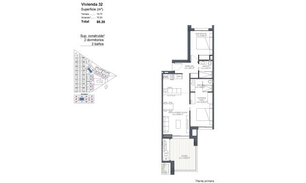 New Build - Apartment -
Los Alcázares - Serena Golf