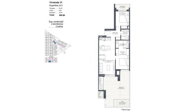 New Build - Apartment -
Los Alcázares - Serena Golf