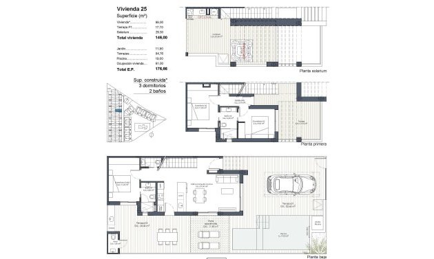 New Build - Quad House -
Los Alcázares - Serena Golf