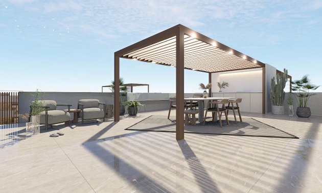 Nybyggnation - Bungalow -
Pilar de la Horadada - pueblo