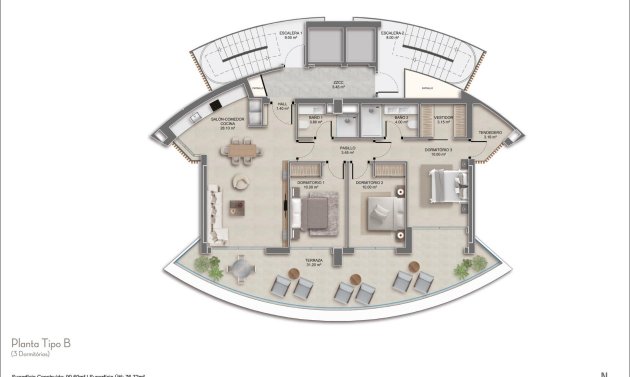 New Build - Apartment -
Calpe - Playa Cantal Roig