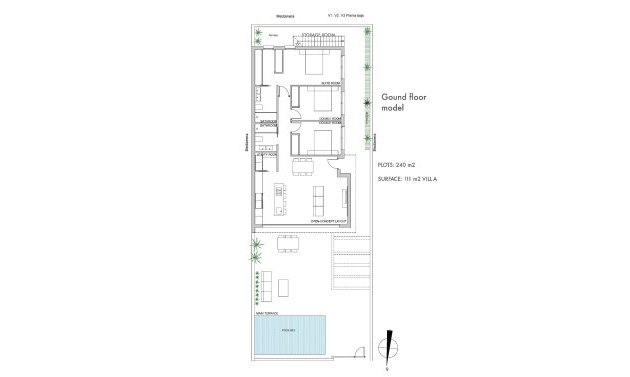 Obra nueva - Villa -
Los Alcázares - Serena Golf