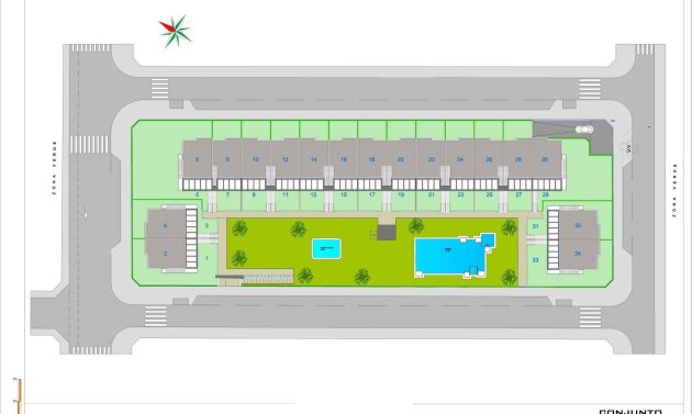 Obra nueva - Bungalow -
Pilar de la Horadada - pueblo