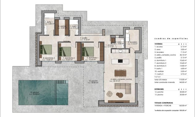New Build - Villa -
Pinoso - Lel