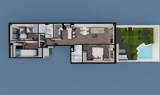 New Build - Apartment -
Pilar de la Horadada - pueblo