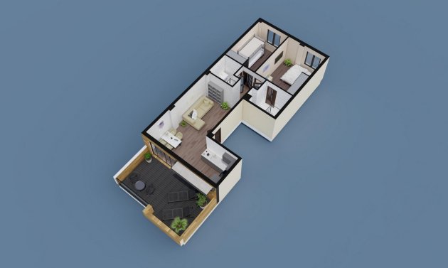 New Build - Penthouse -
Pilar de la Horadada - pueblo