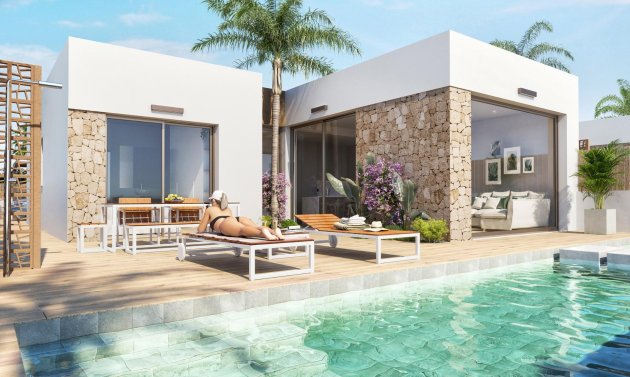 Obra nueva - Villa -
Los Alcázares - Serena Golf