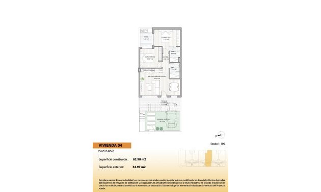 Obra nueva - Bungalow -
San Pedro del Pinatar - El Salero