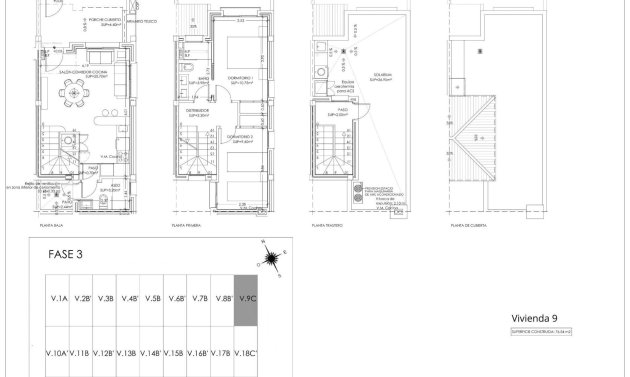 New Build - Townhouse -
Torre Pacheco - Santa Rosalia pueblo