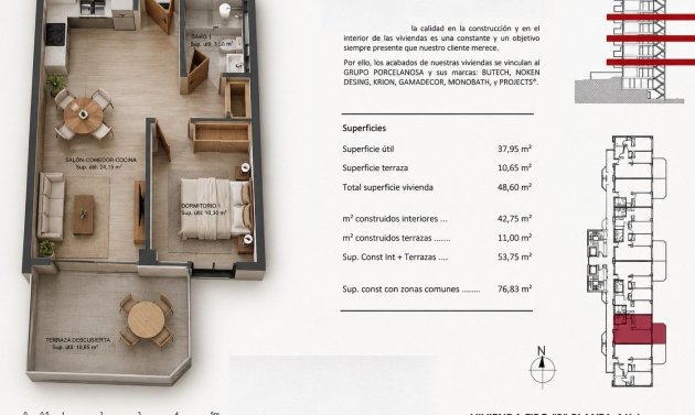 Neue Gebäude - Wohnung -
Villajoyosa - Cala de Finestrat