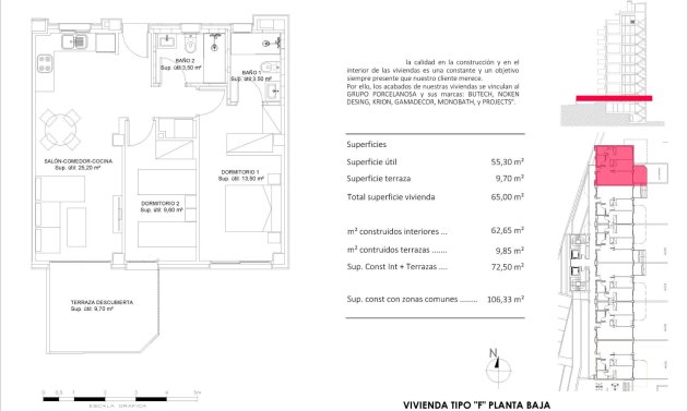 Neue Gebäude - Wohnung -
Villajoyosa - Cala de Finestrat