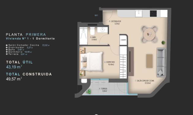 New Build - Apartment -
Torrevieja - Centro