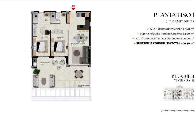 New Build - Apartment -
Finestrat - Balcón De Finestrat