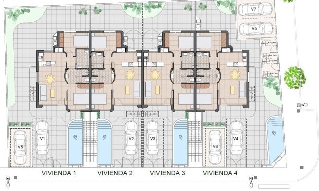 Obra nueva - Bungalow -
Pilar de la Horadada - pueblo