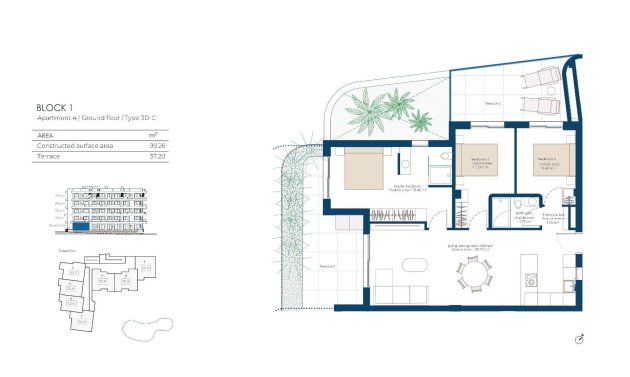 Obra nueva - Apartamento -
Baños y Mendigo - El Valle Golf