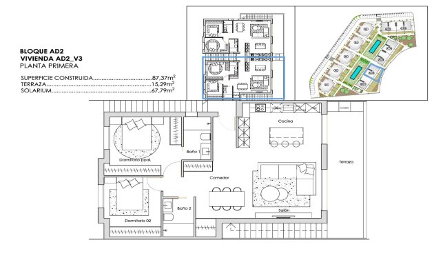 Obra nueva - Bungalow -
Torre Pacheco - Santa Rosalia Lake And Life Resort