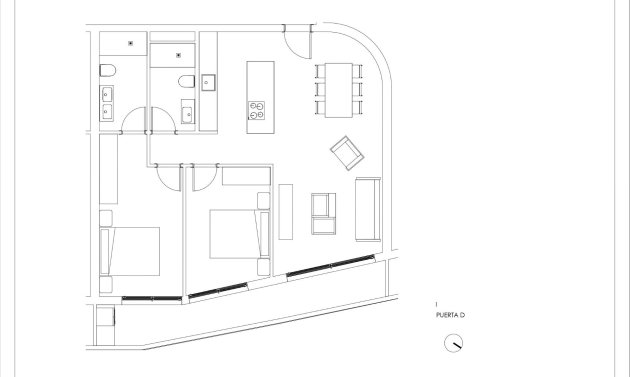 New Build - Apartment -
Calpe - Arenal Bol
