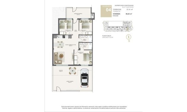 Obra nueva - Bungalow -
Pilar de la Horadada - Torre De La Horadada