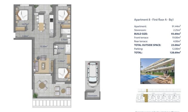 Obra nueva - Apartamento -
Los Alcázares - Los Narejos
