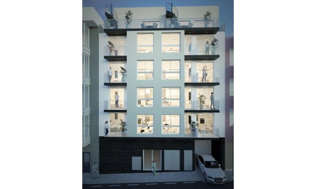 Obra nueva - Apartamento -
Torrevieja - Centro