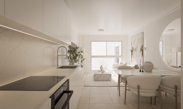Obra nueva - Apartamento -
Torrevieja - Centro