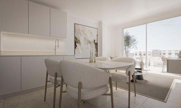 Obra nueva - Apartamento -
Torrevieja - Centro