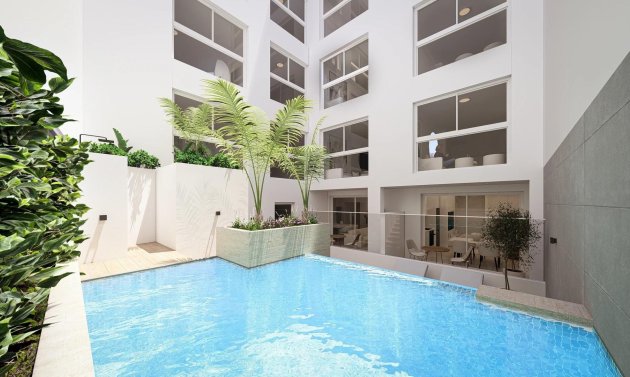 Obra nueva - Apartamento -
Torrevieja - Centro