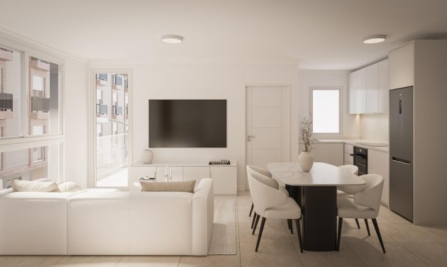Obra nueva - Apartamento -
Torrevieja - Centro