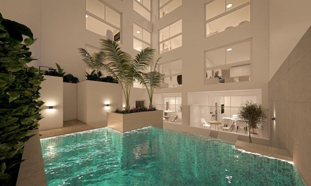 Obra nueva - Apartamento -
Torrevieja - Centro