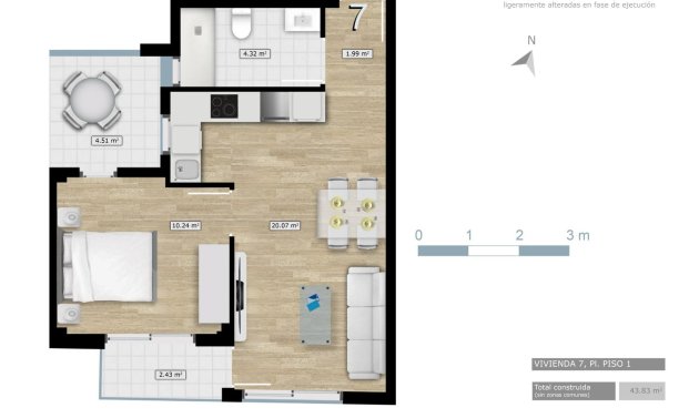 Obra nueva - Apartamento -
Torrevieja - Centro