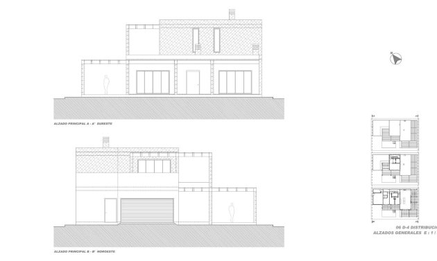 Obra nueva - Villa -
Pinoso - Casas Pastor