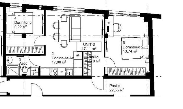 New Build - Apartment -
Relleu - Urbanización Muscaret