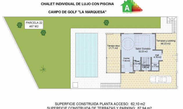 Obra nueva - Villa -
Rojales - Golf La Marquesa (Ciudad Quesada)