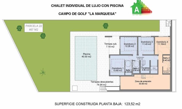 Obra nueva - Villa -
Rojales - Golf La Marquesa (Ciudad Quesada)
