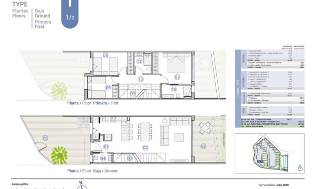 New Build - Townhouse -
El Campello - Platja de L´Amerador