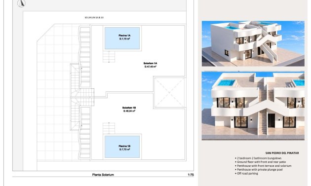 Obra nueva - Bungalow -
San Pedro del Pinatar - Los Peñascos