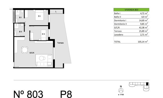 New Build - Apartment -
San Miguel de Salinas - Pueblo