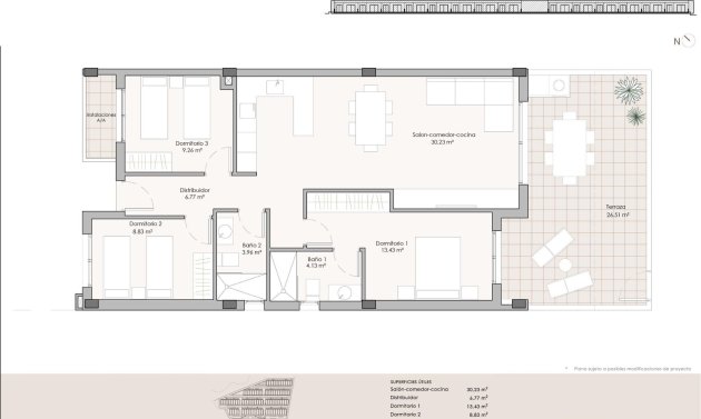 New Build - Apartment -
Pulpi - Aguilón Golf