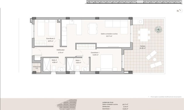 New Build - Apartment -
Pulpi - Aguilón Golf
