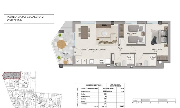 New Build - Apartment -
Santa Pola - Estacion de autobuses