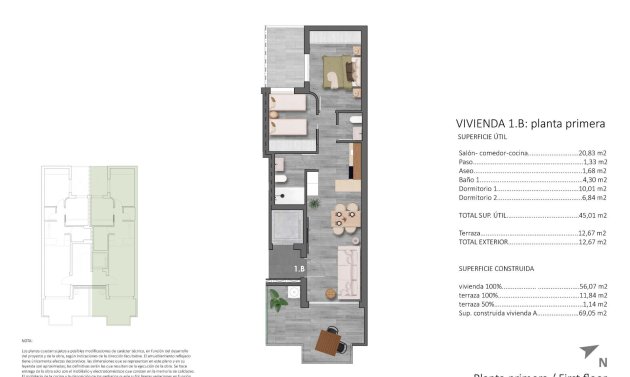 Neue Gebäude - Wohnung -
Pilar de la Horadada - Torre De La Horadada