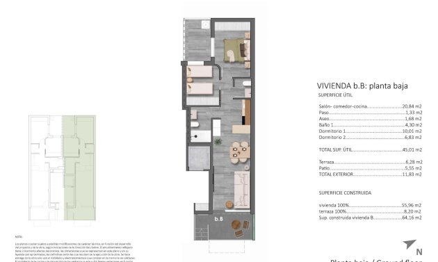 Neue Gebäude - Wohnung -
Pilar de la Horadada - Torre De La Horadada