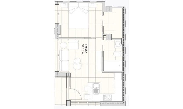 New Build - Apartment -
San Javier - pueblo