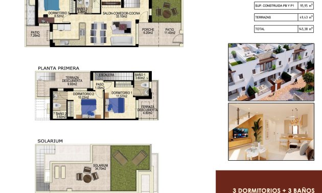 New Build - Townhouse -
Orihuela Costa - Vistabella Golf