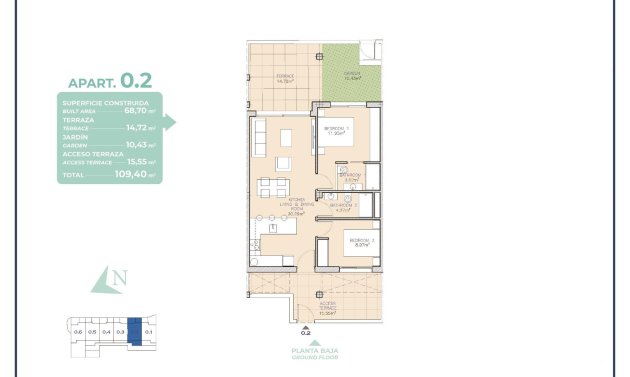 New Build - Apartment -
Los Alcázares - Serena Golf